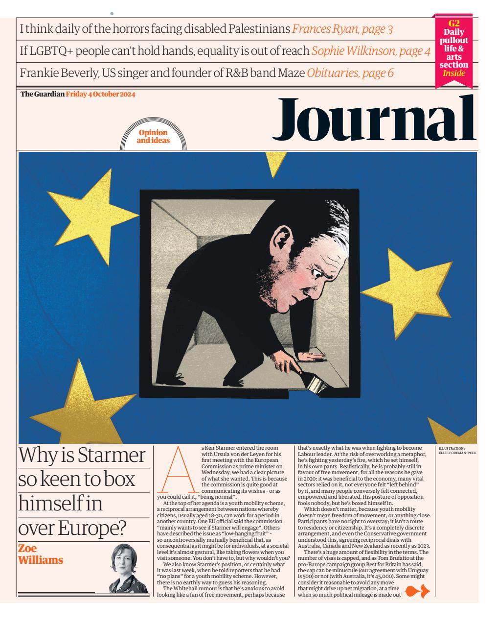 The Guardian Newspaper Preview Pages