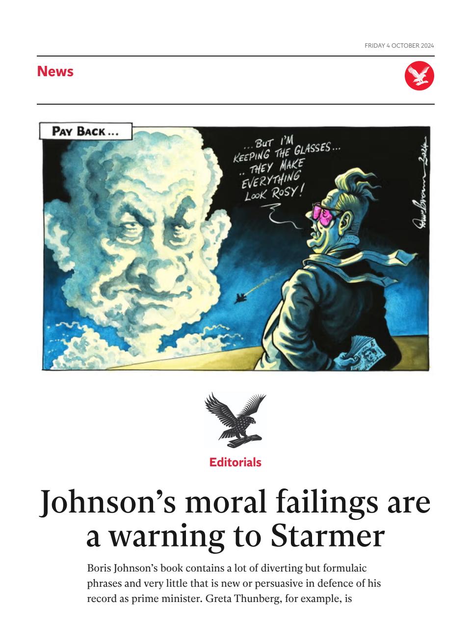 The Independent Daily Edition Newspaper Preview Pages