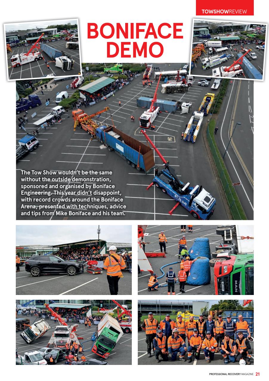 Professional Recovery Magazine Preview Pages