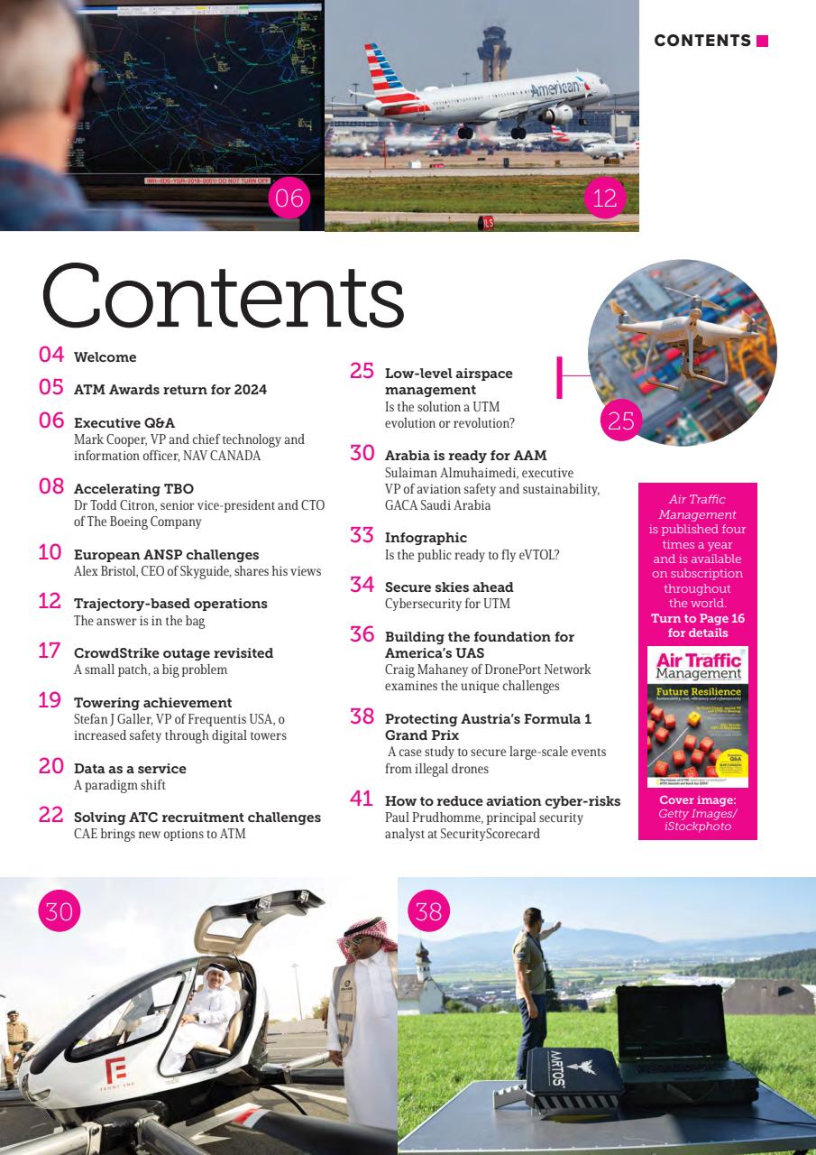 Air Traffic Management Preview Pages