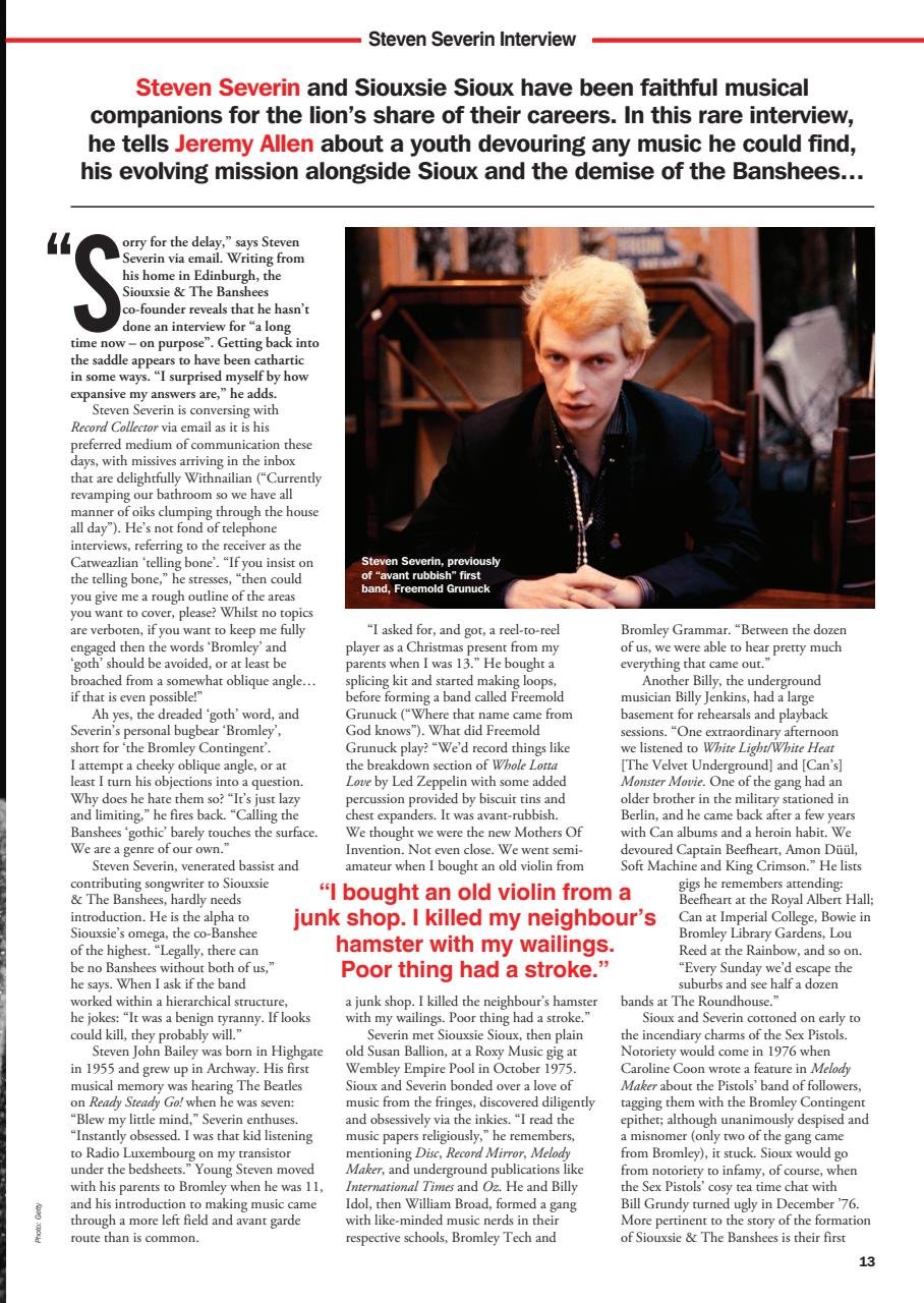 Record Collector Preview Pages