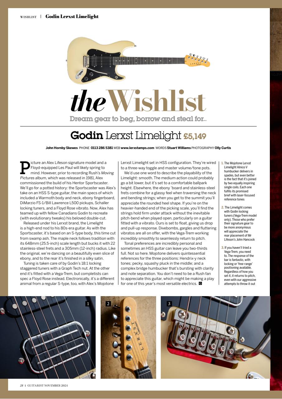 Guitarist Preview Pages