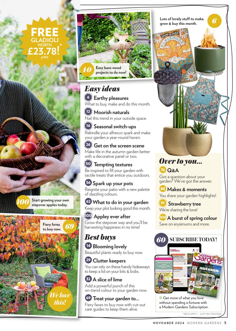 Modern Gardens Preview Pages