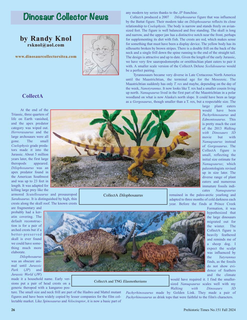Prehistoric Times Preview Pages