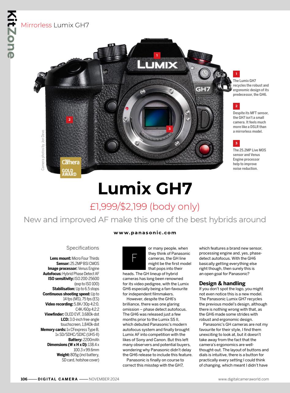 Digital Camera Magazine Preview Pages