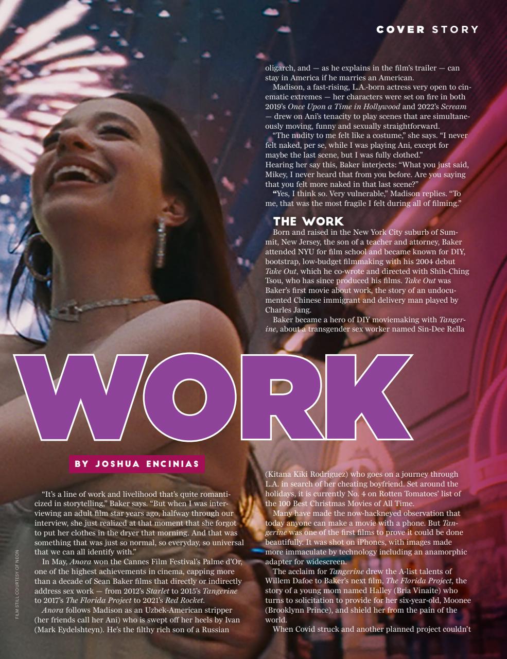 MovieMaker Magazine Preview Pages