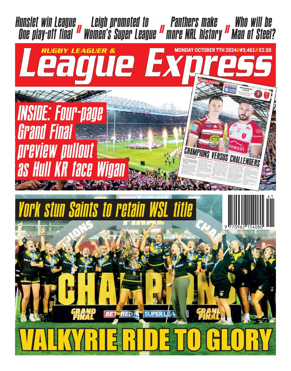 League Express Preview Pages