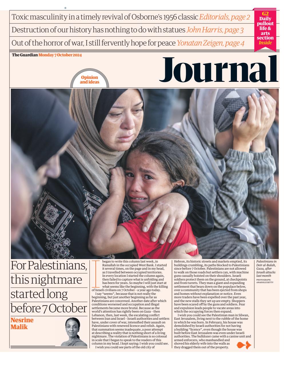 The Guardian Newspaper Preview Pages