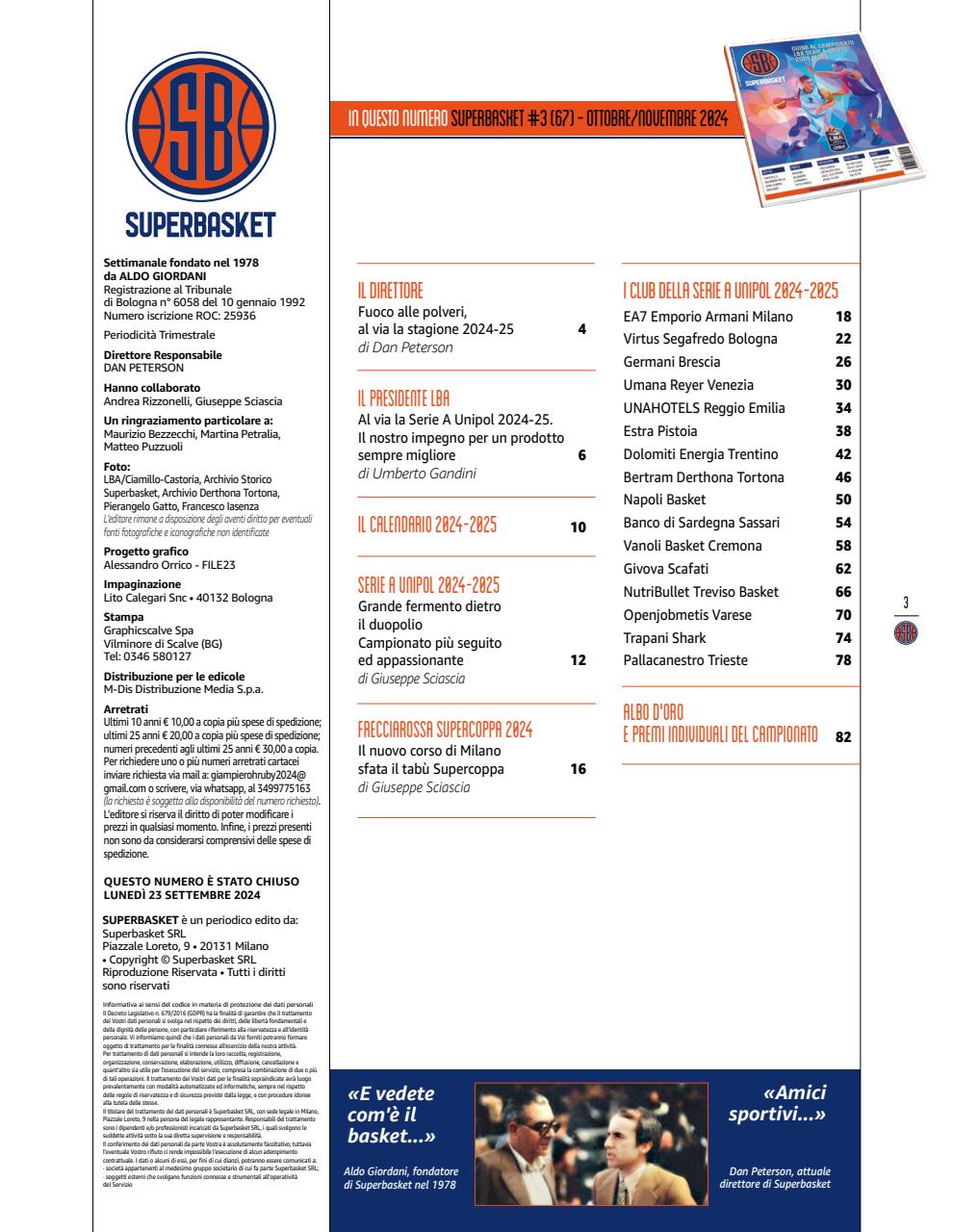 Superbasket Preview Pages