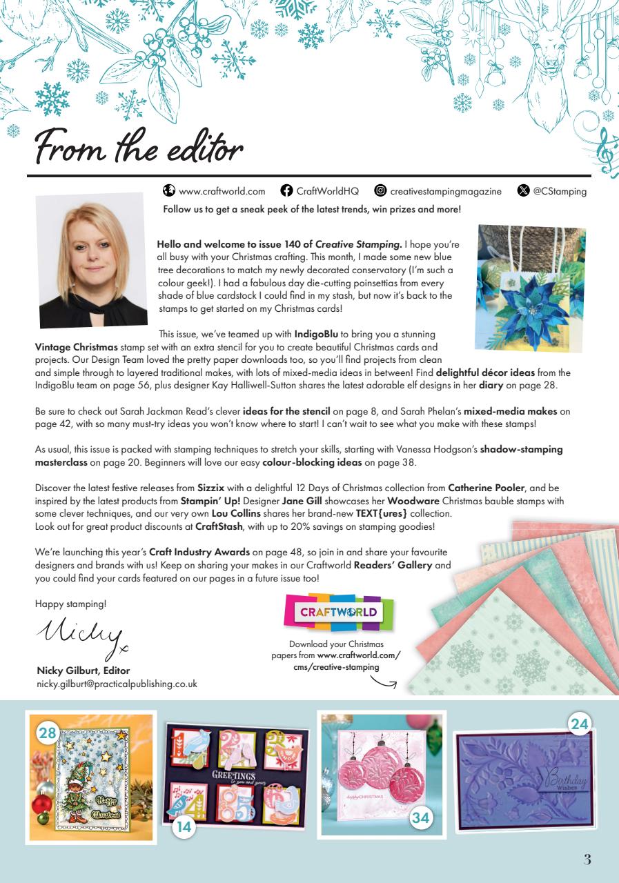 Creative Stamping Preview Pages