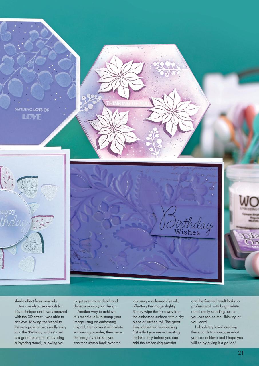 Creative Stamping Preview Pages