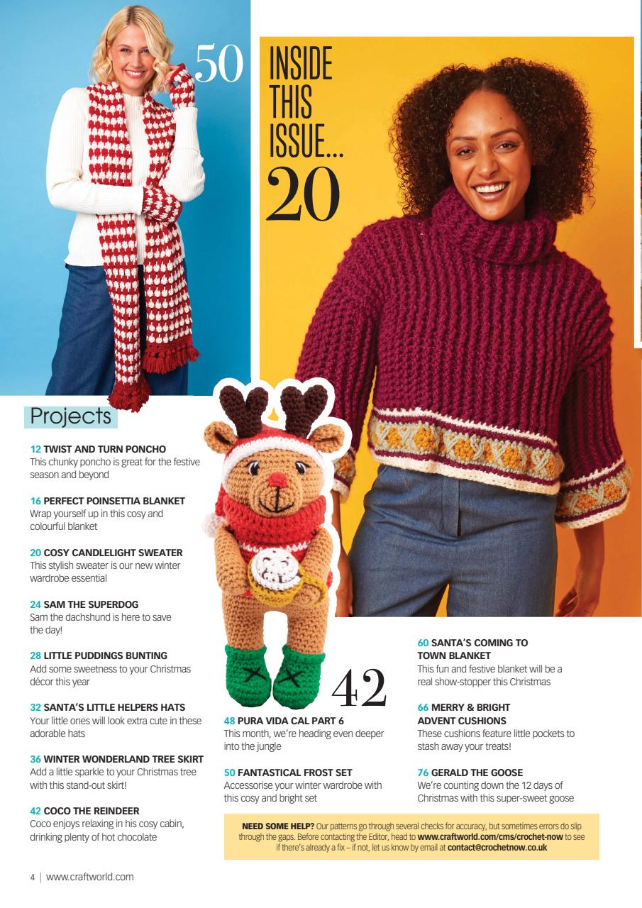 Crochet Now Magazine Preview Pages