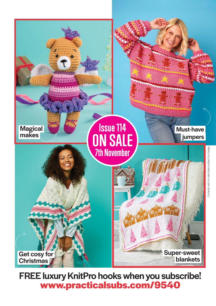 Crochet Now Magazine Preview Pages