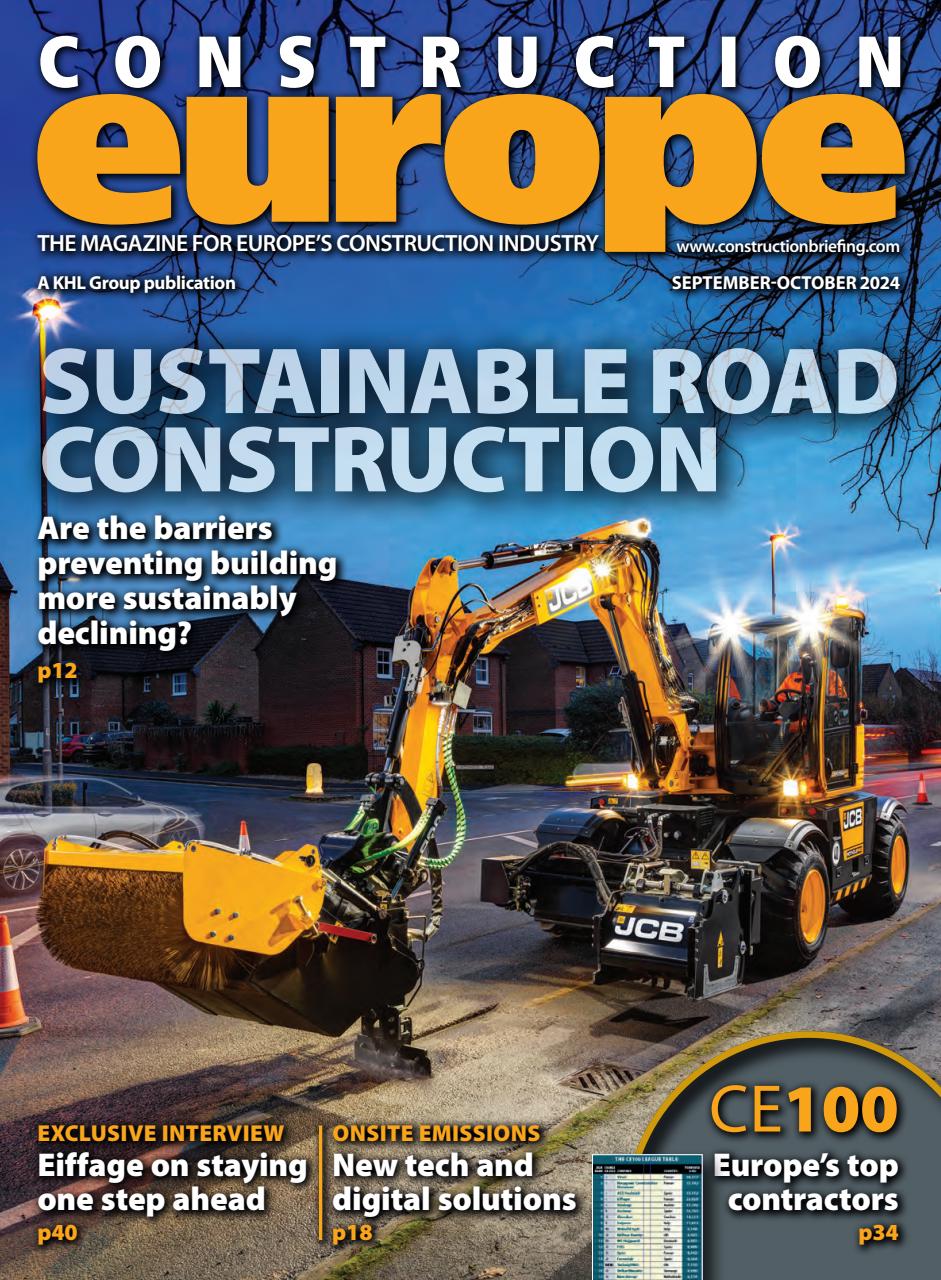 Construction Europe Magazine - Sept-Oct 2024 Back Issue