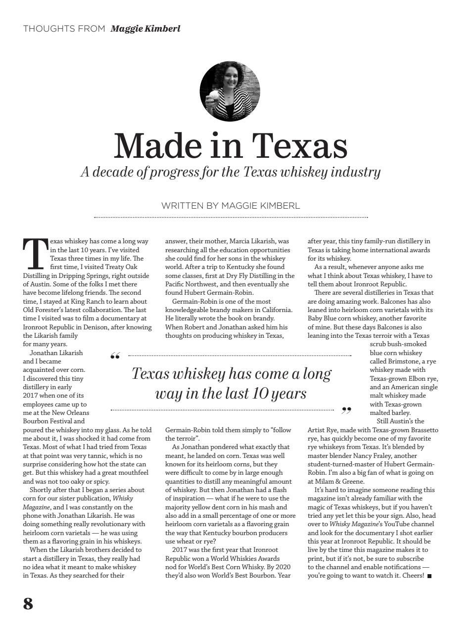 American Whiskey Magazine Preview Pages