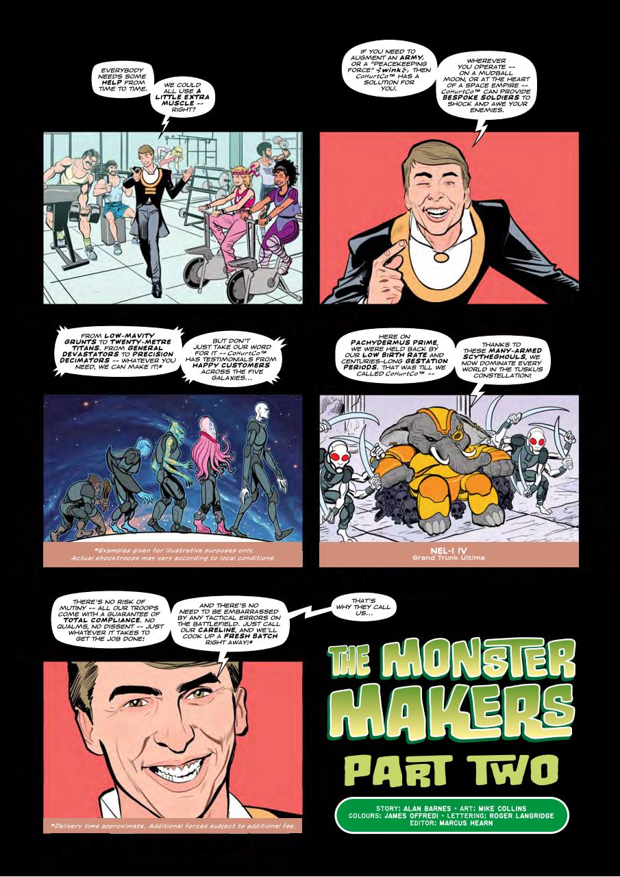 Doctor Who Magazine Preview Pages