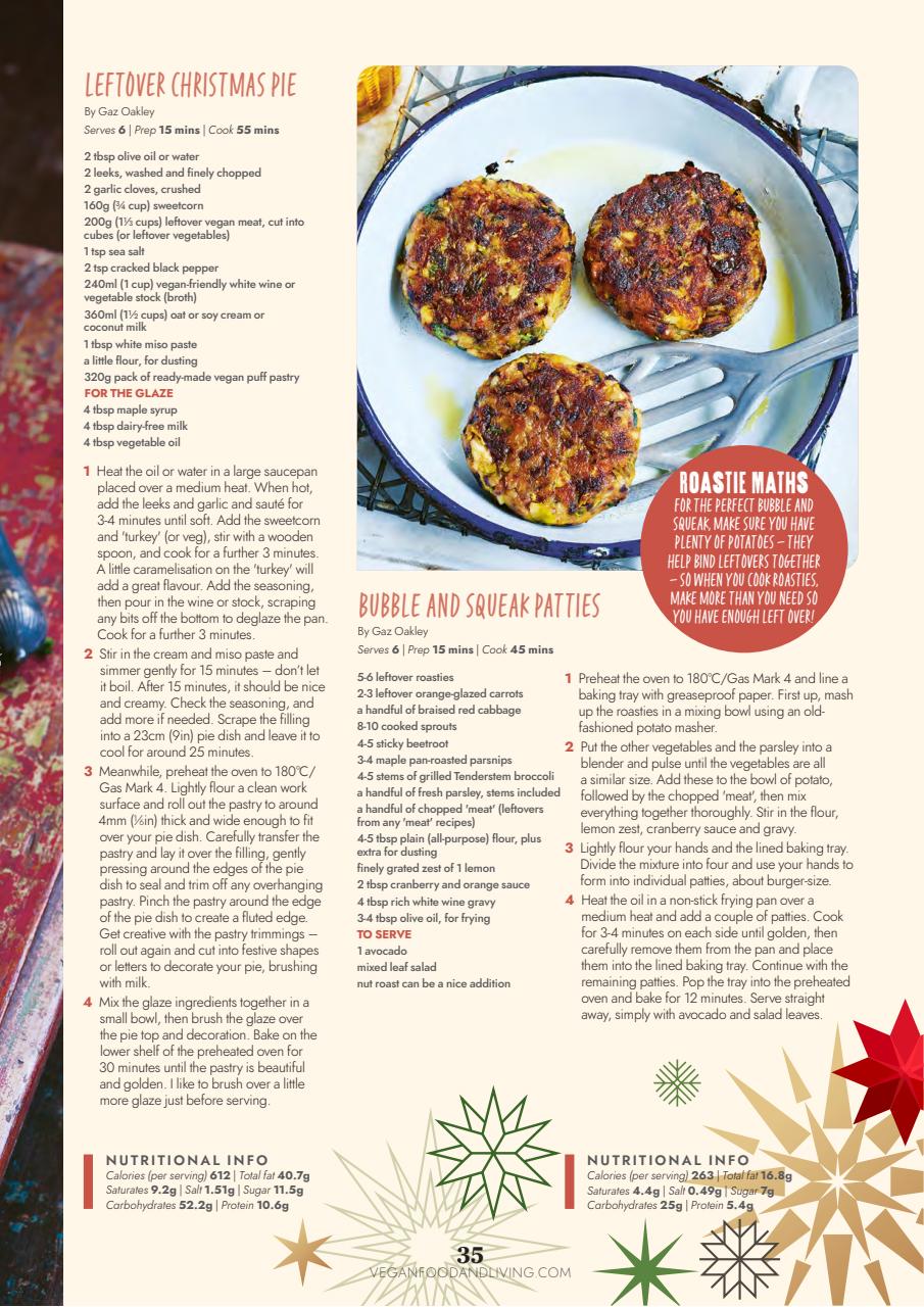 Vegan Food & Living Magazine Preview Pages