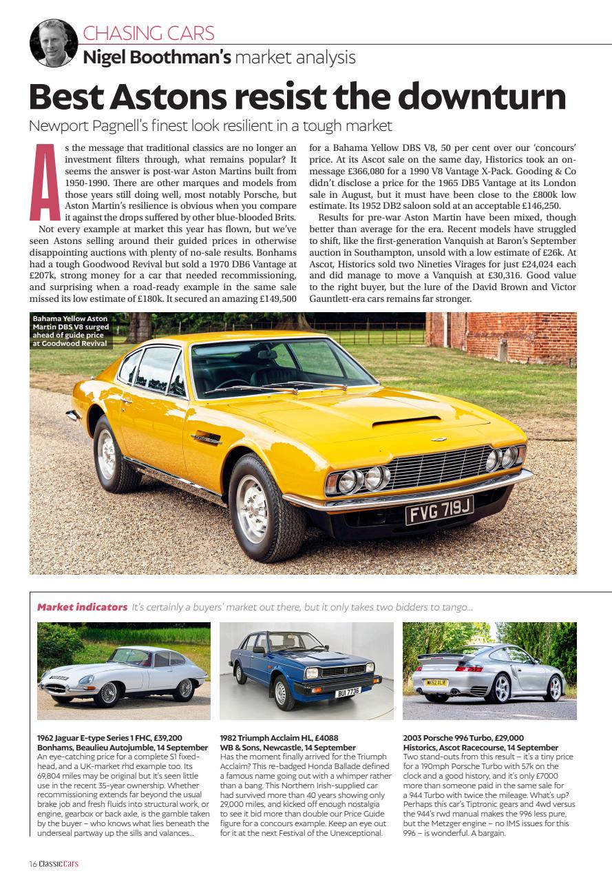 Classic Cars Preview Pages