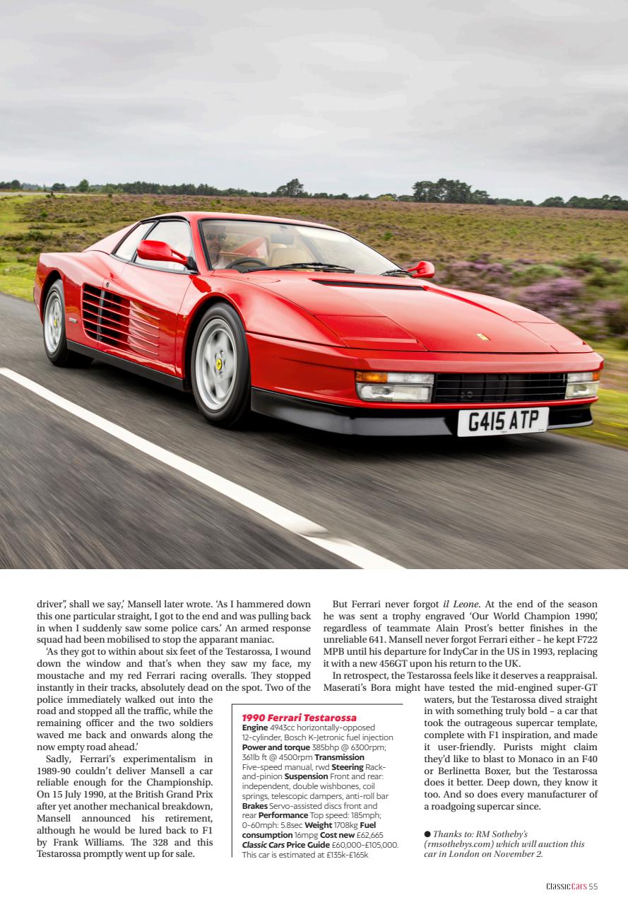 Classic Cars Preview Pages