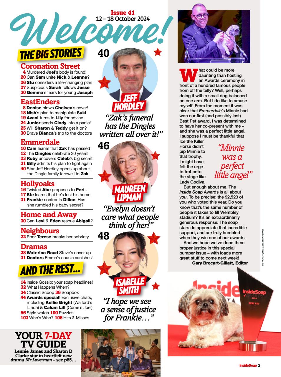 Inside Soap Preview Pages
