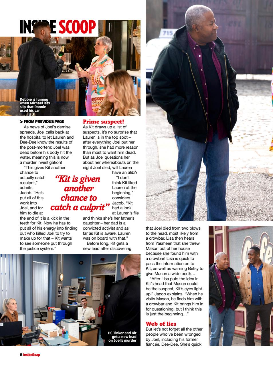 Inside Soap Preview Pages