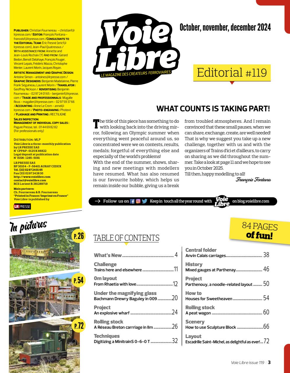 Voie Libre International Preview Pages