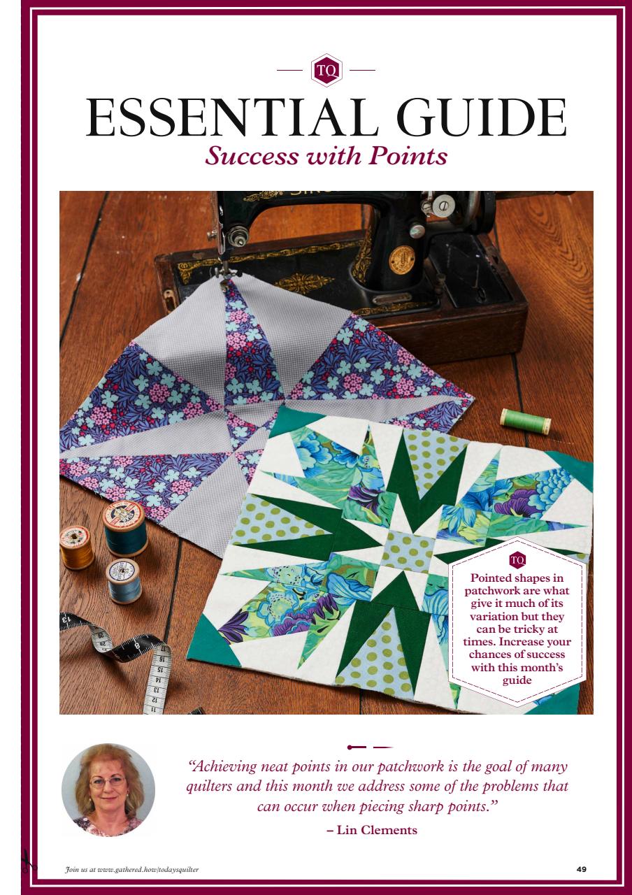 Today’s Quilter Preview Pages