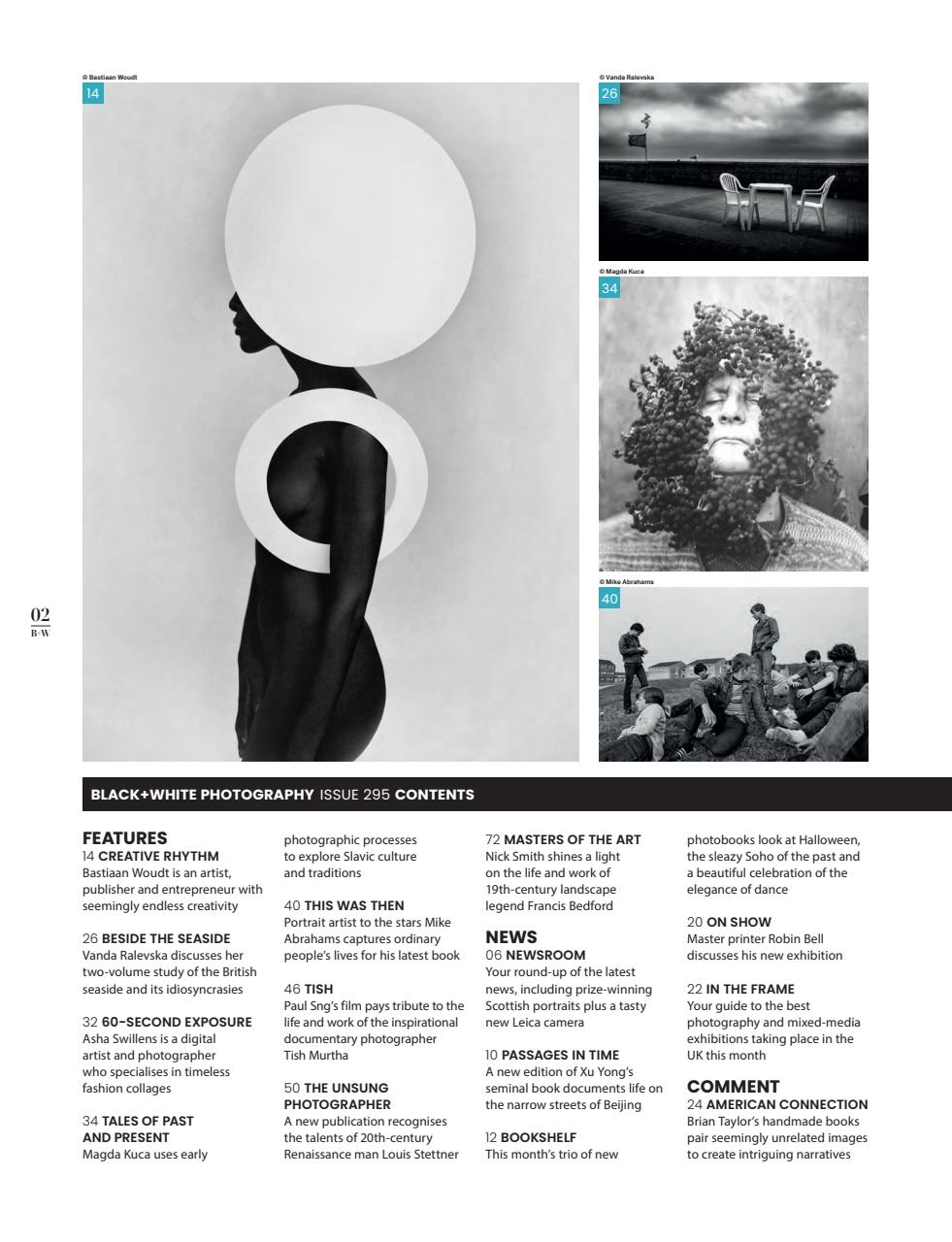 Black+White Photography Preview Pages