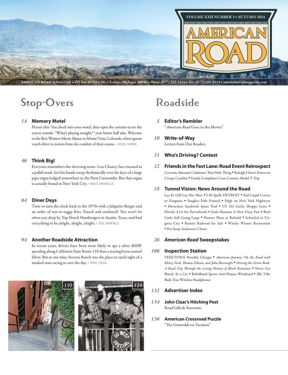 American Road Preview Pages