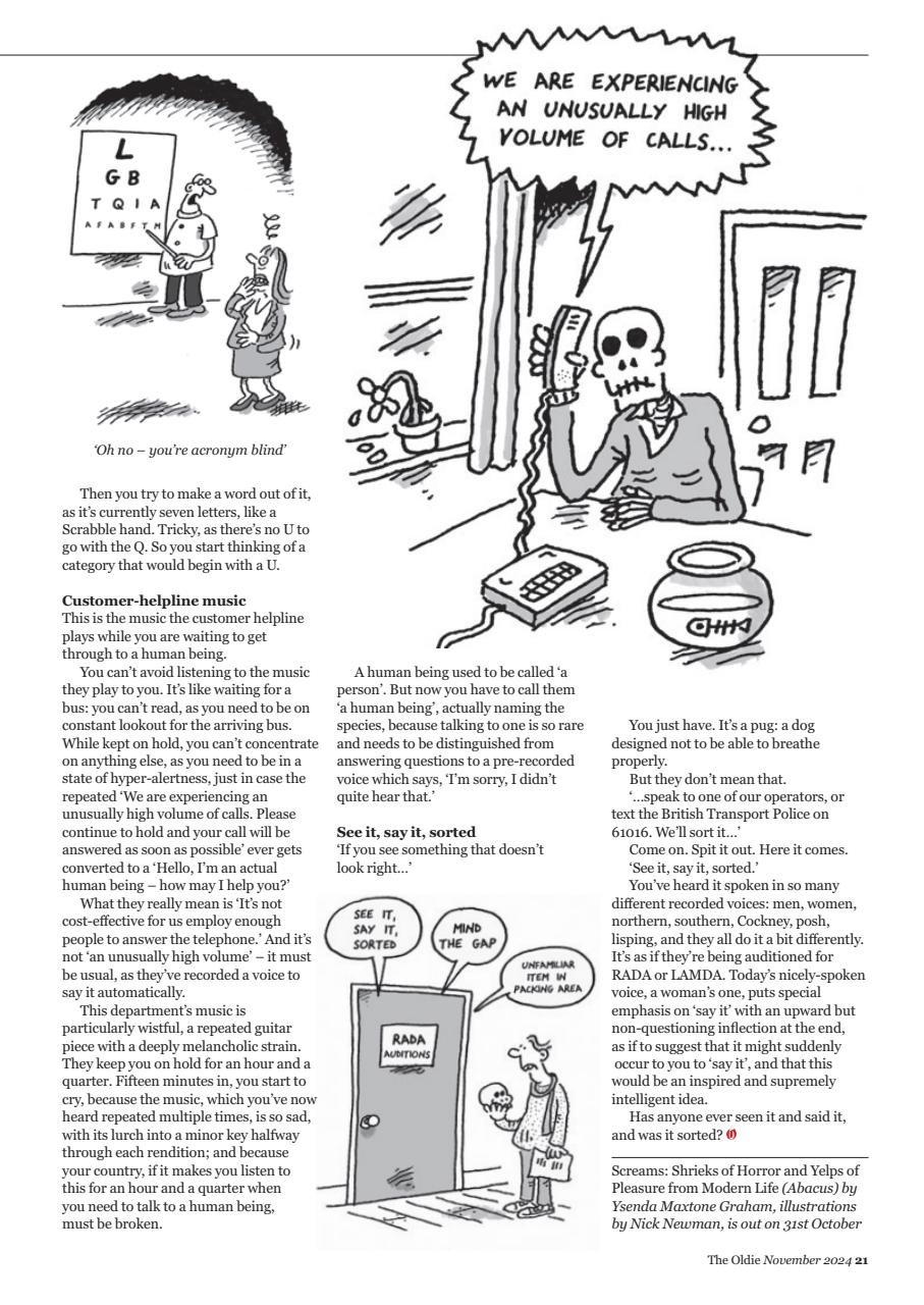 The Oldie Preview Pages