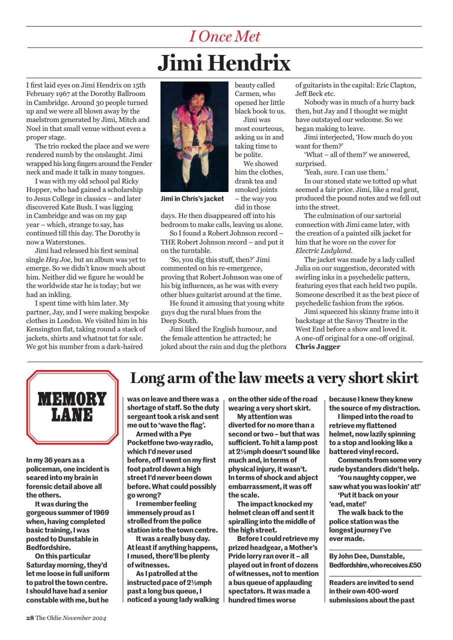 The Oldie Preview Pages