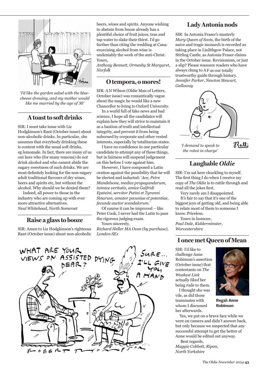 The Oldie Preview Pages