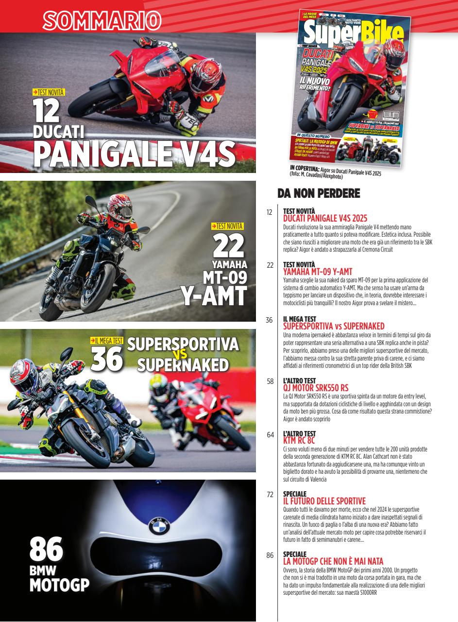 Superbike Italia Preview Pages