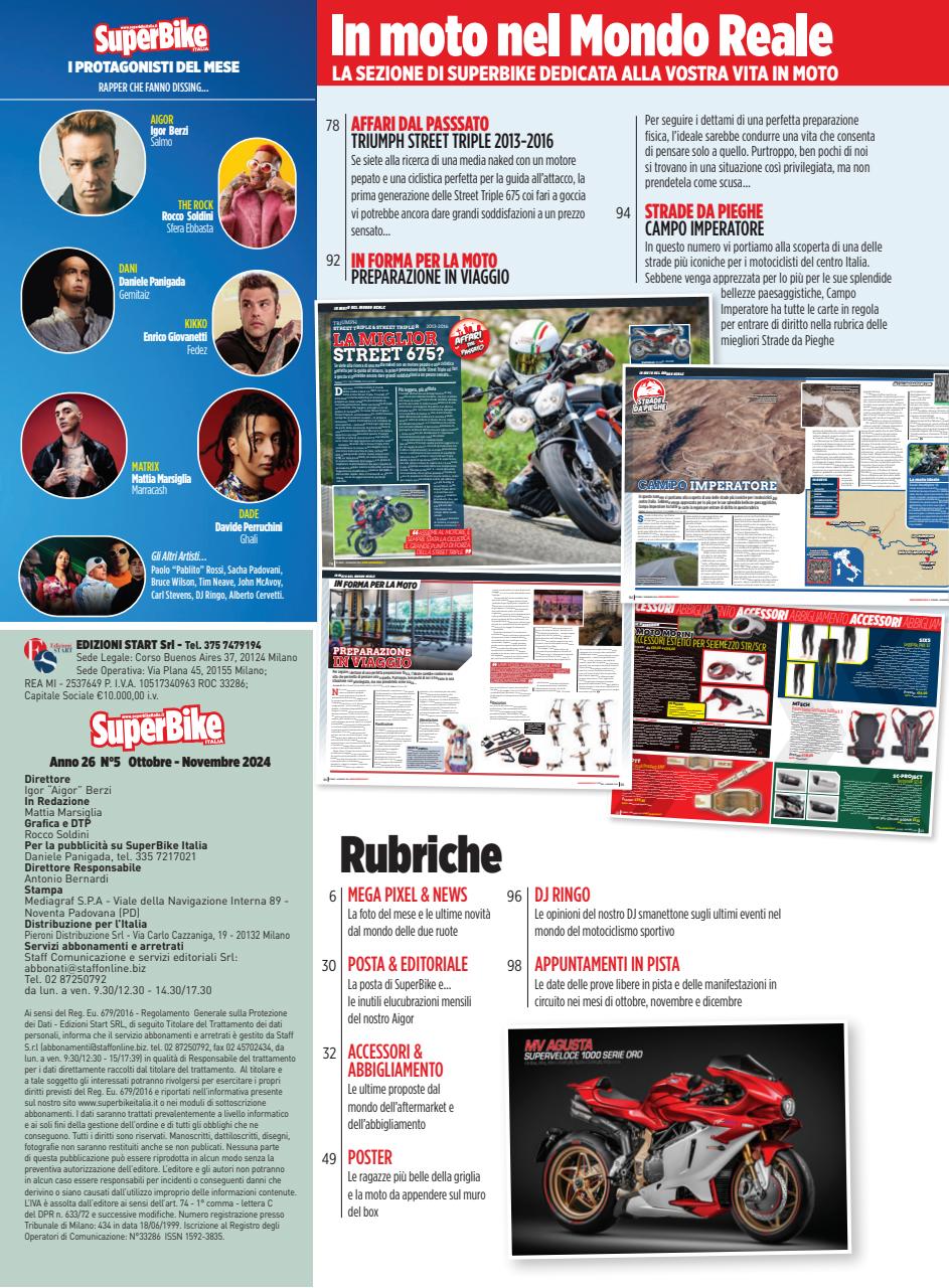 Superbike Italia Preview Pages