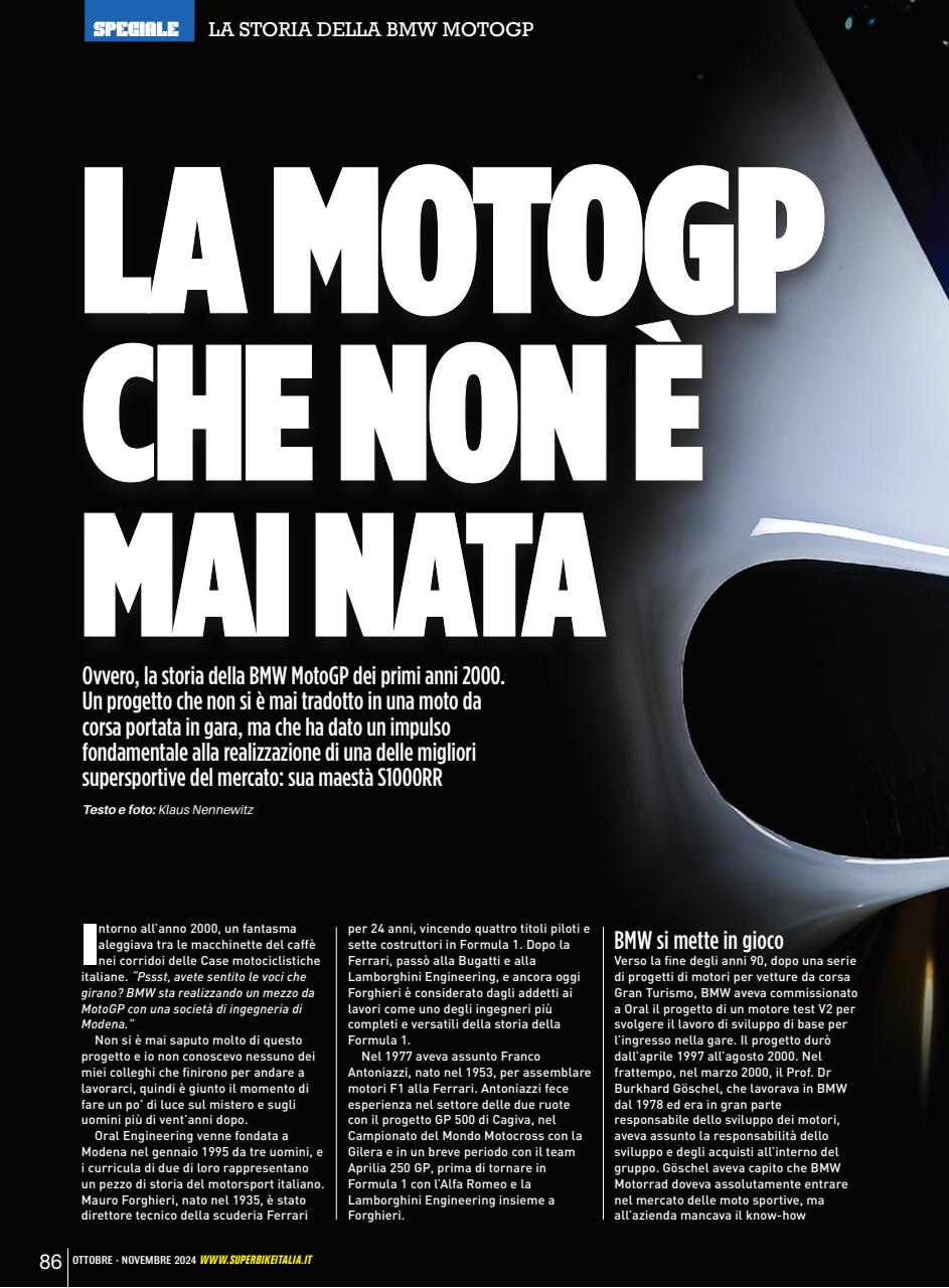 Superbike Italia Preview Pages