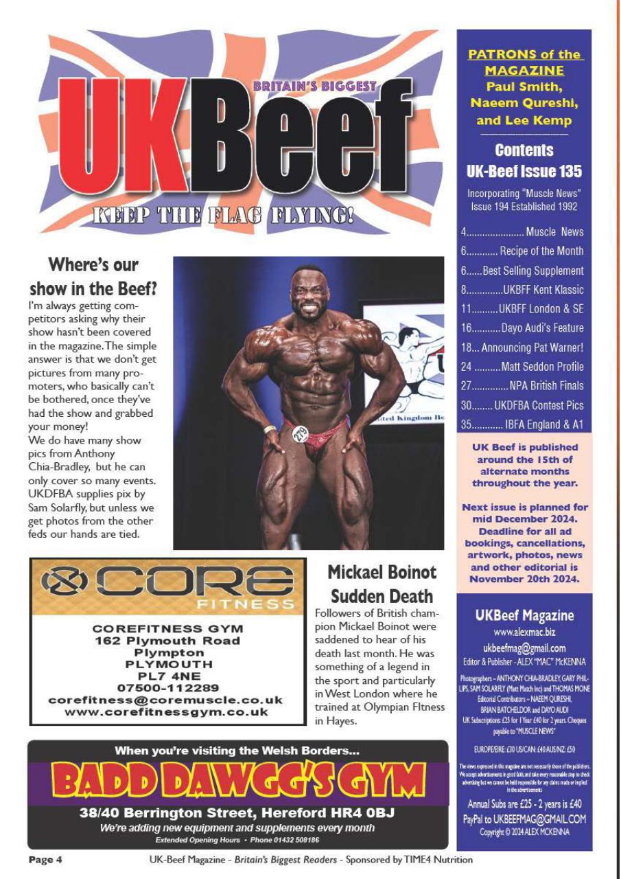 UK Beef Magazine Preview Pages
