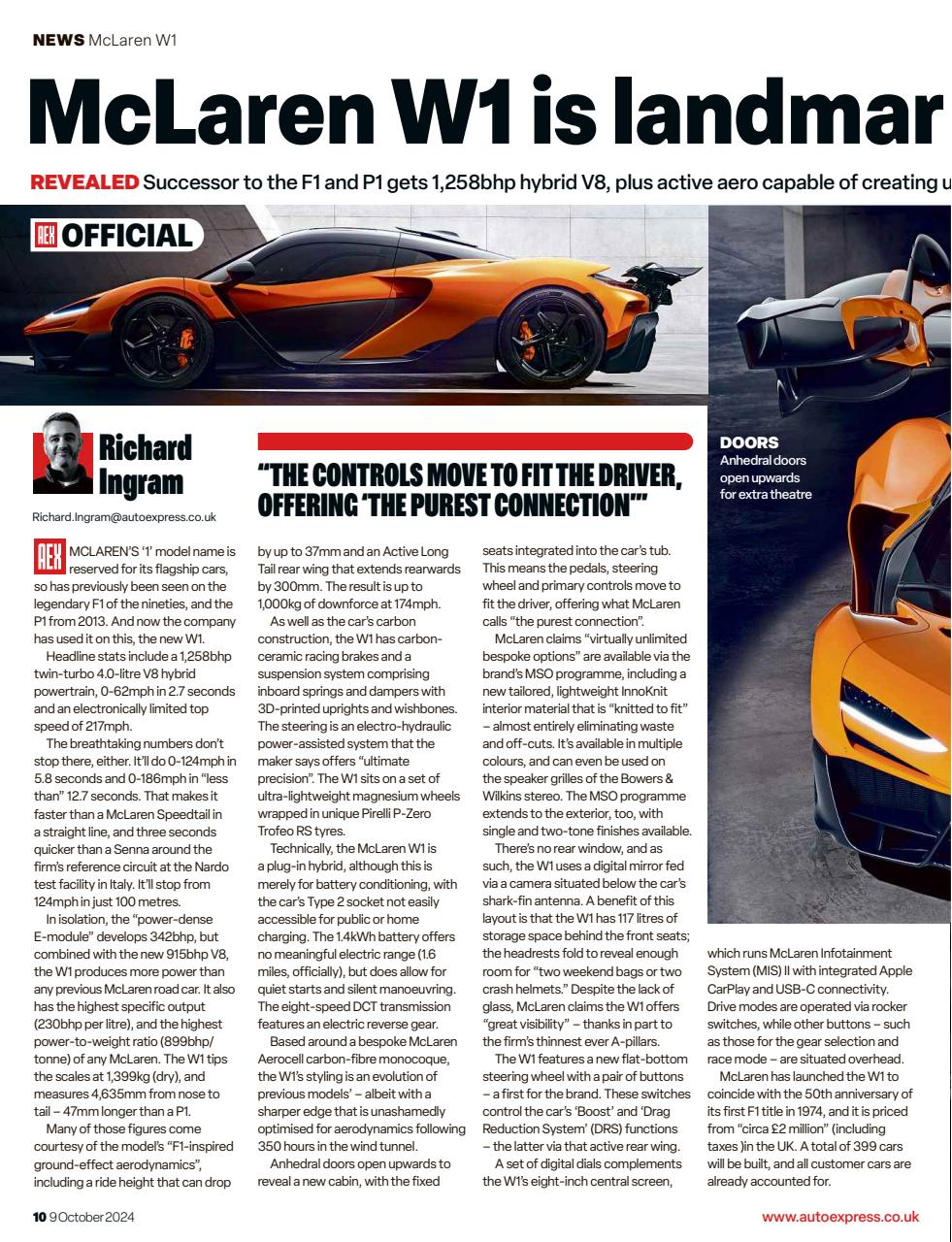 Auto Express Preview Pages