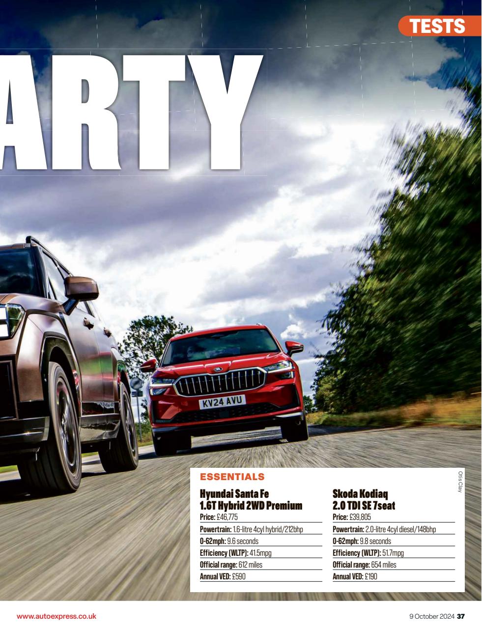 Auto Express Preview Pages