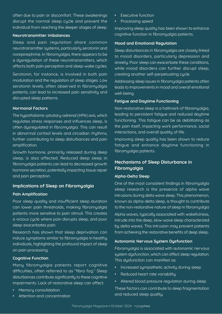 Fibromyalgia Magazine Preview Pages