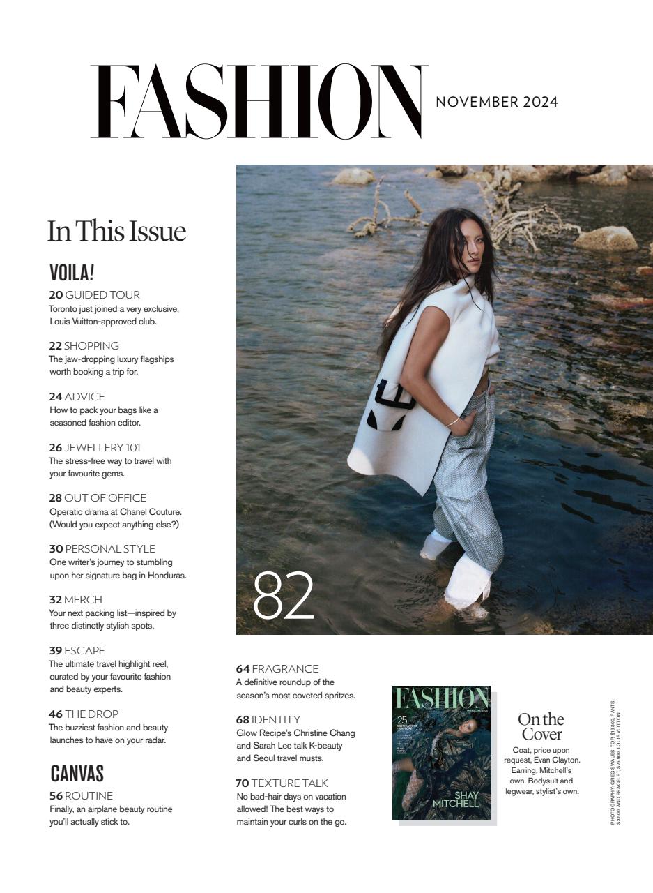 Fashion Magazine Preview Pages