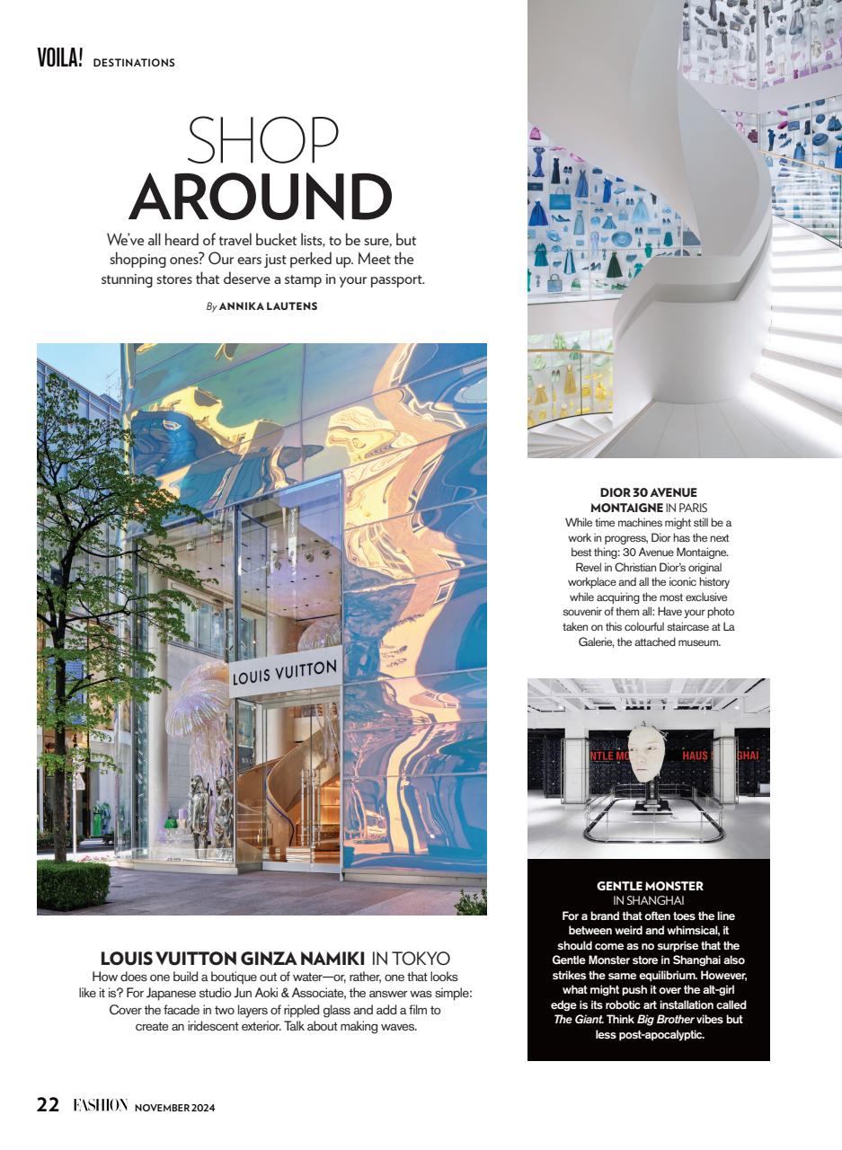 Fashion Magazine Preview Pages