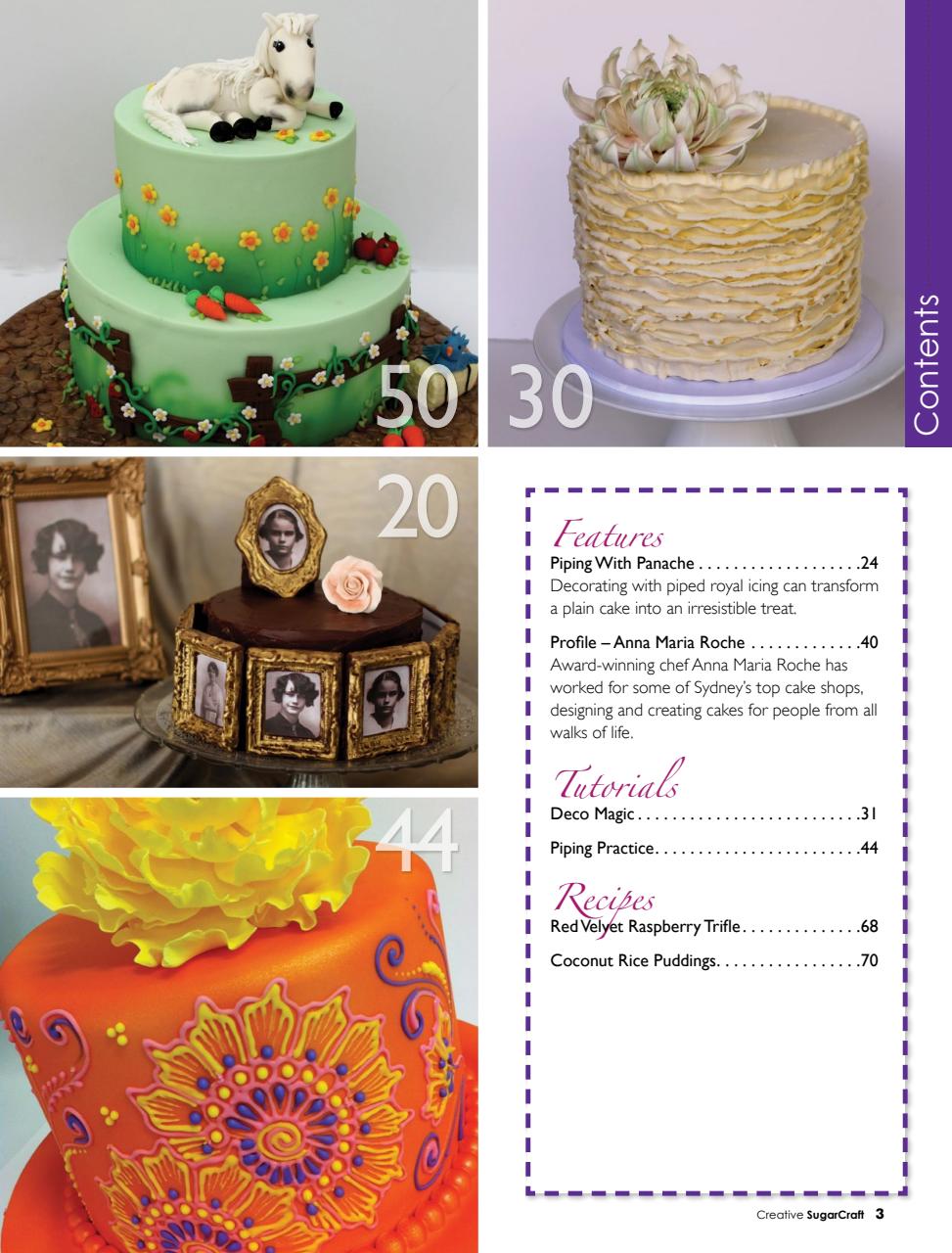 Creative Sugar Craft Preview Pages