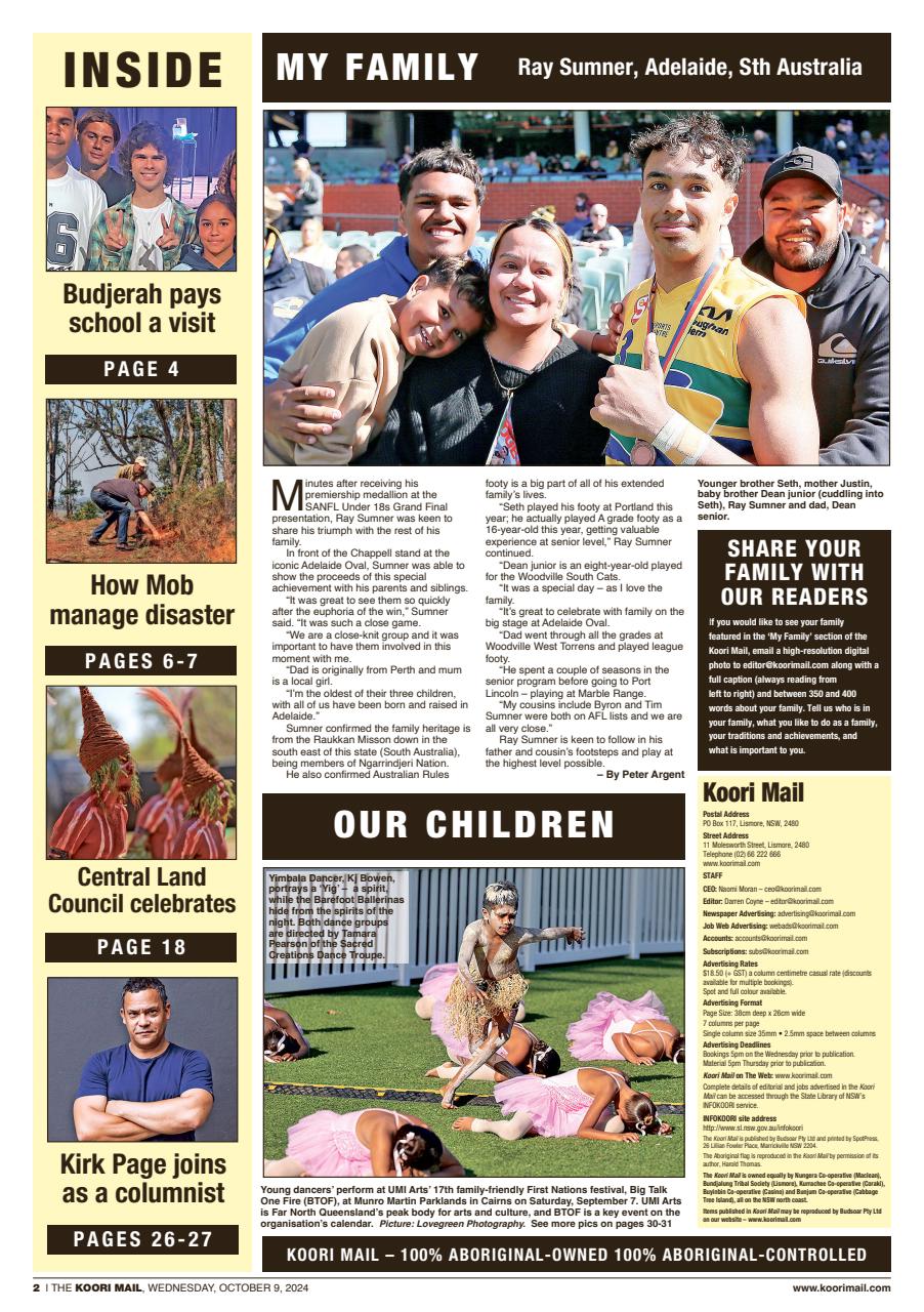 Koori Mail Preview Pages