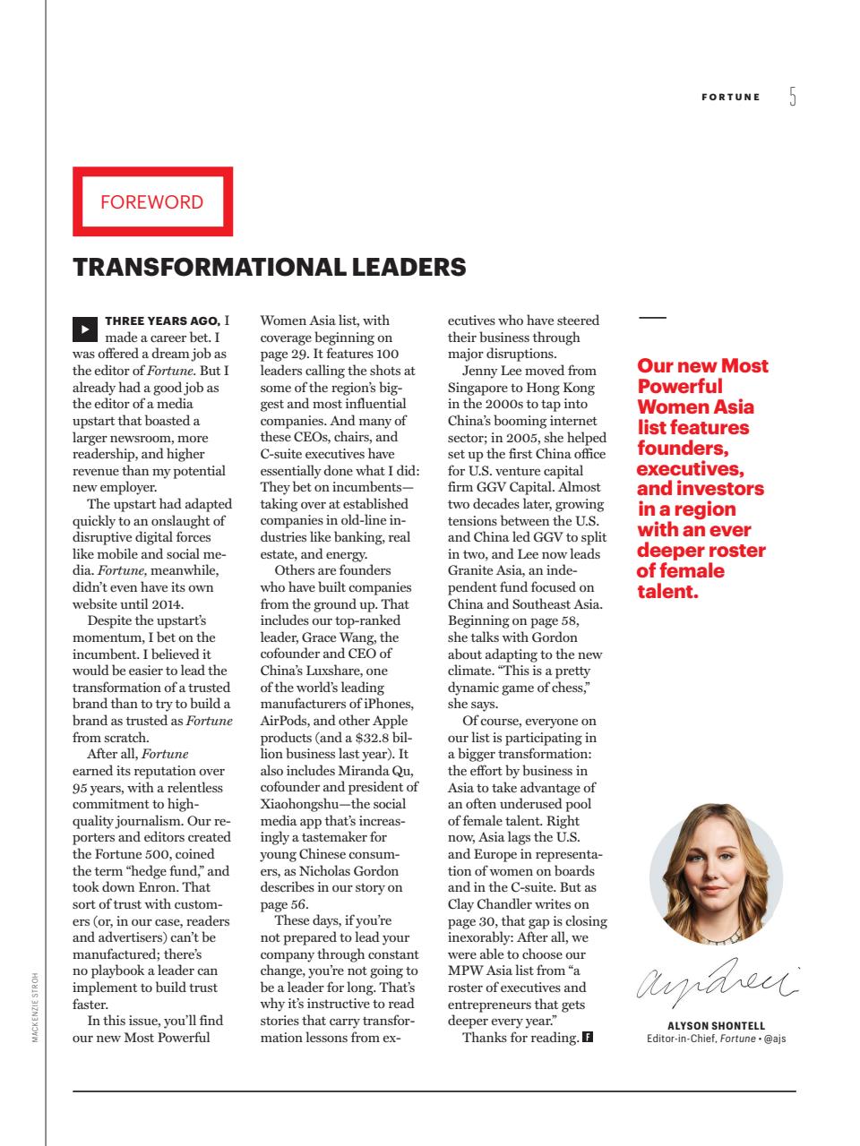 Fortune (ASIA Edition) Preview Pages