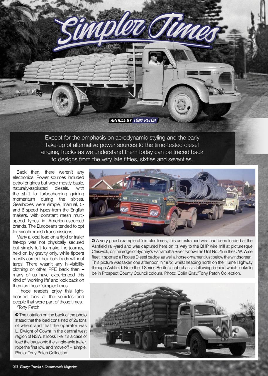 Vintage Trucks & Commercials Preview Pages