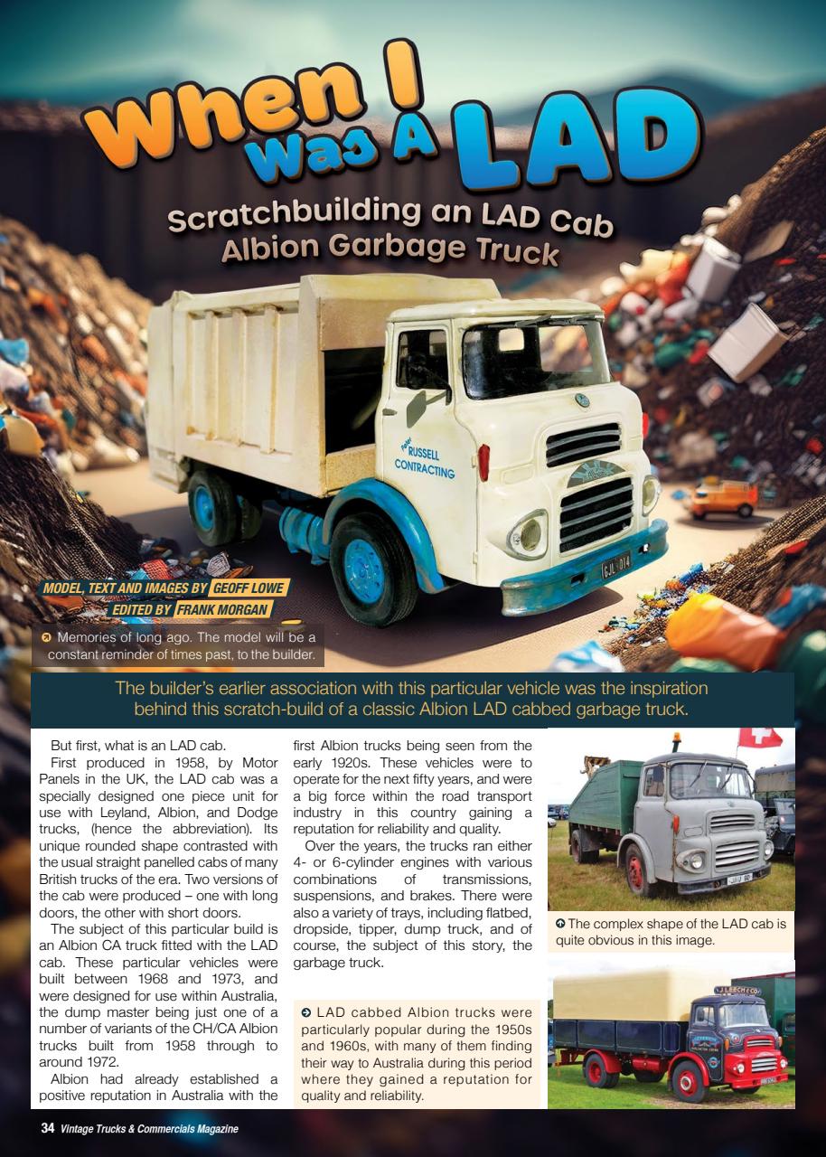 Vintage Trucks & Commercials Preview Pages