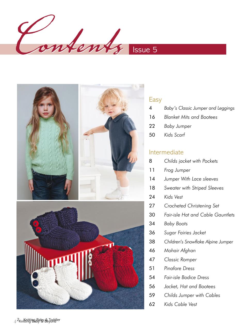 Knitting Baby and Beyond Preview Pages