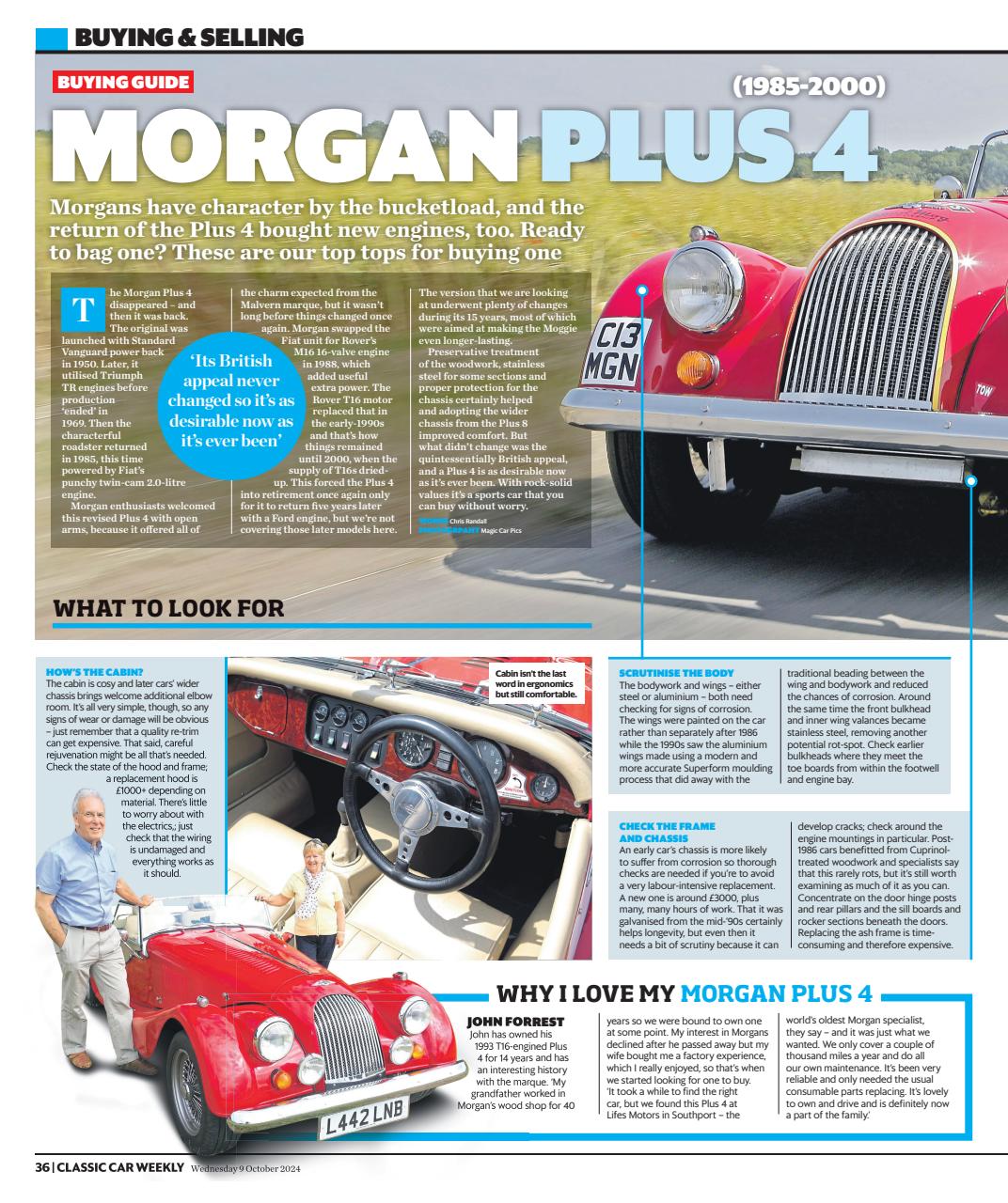 Classic Car Weekly Preview Pages