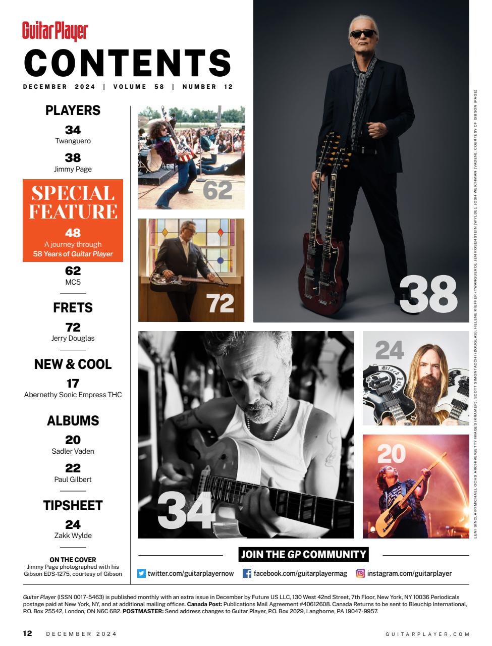 Guitar Player Preview Pages