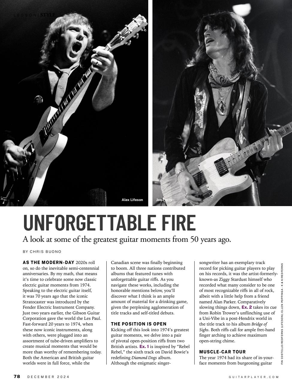 Guitar Player Preview Pages